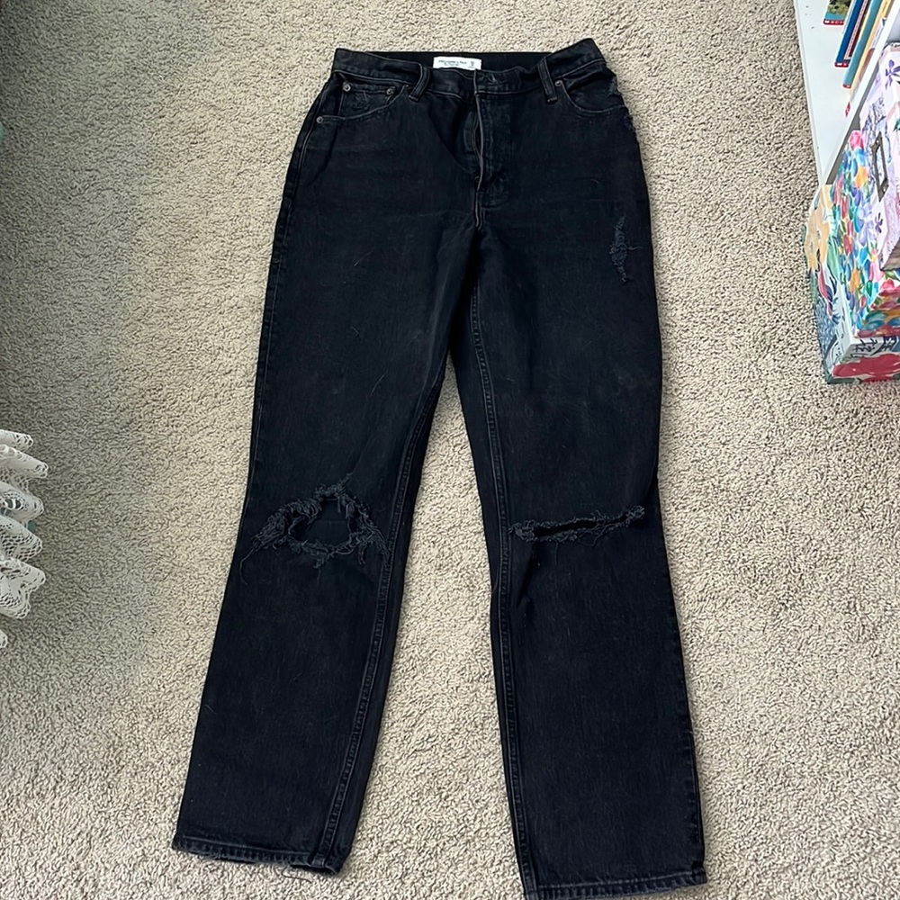 Abercrombie black jeans